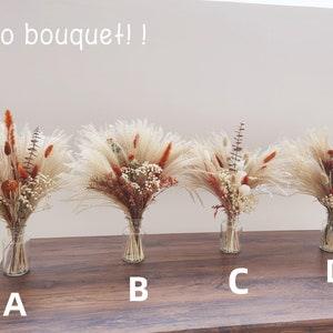Dry flower bouquet, pampas flower bouquet, boho bouquet, wedding bouquet, table bouquet - Flowerhint