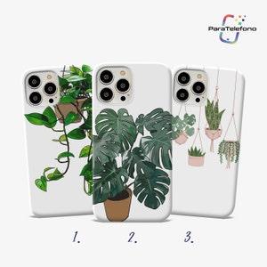 Green Plant phone case for Samsung S22 Ultra 5G S10 Plus S21 S20 FE Galaxy Note 20 10 9 S8 Active S7 A90 5G A70 A60 A52 4G A40 A31 A20e pt74 - Flowerhint