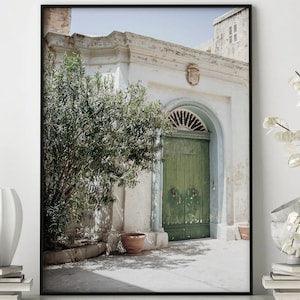 Italy Poster, Italy City Art , Italy Wall Art Print, Modern Minimalist Poster, City Photography, Home Decor Malta, Green Olive Tree, Malta - Flowerhint